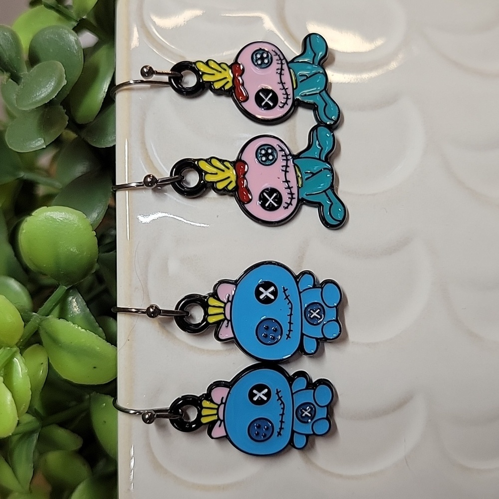 UGLY DOLL EARRINGS, Choice of Style